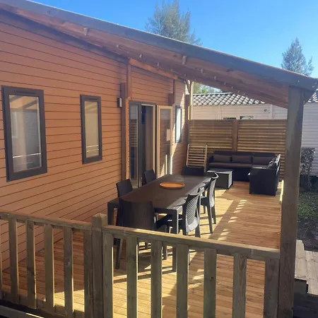 Campsite Mobil-home Neuf 6 A 8 Pers Au Les Palmiers,